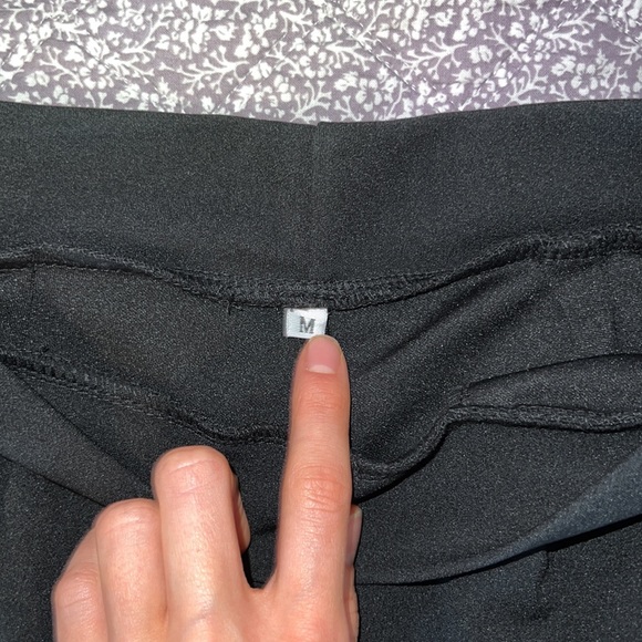 Floerns Women's Solid High Waist Tapered Ankle Stretch Work Pants - Picture 6 of 10